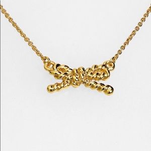 Kate spade skinny mini gold pendant necklace